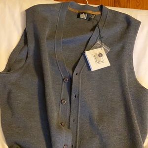Men’s Belford sweater vest New W Tags Size M